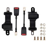 ROSSROLLA Retractable Golf Cart Seat Belts Kit for EZGO, Yamaha, Club Car, UTV - Set of 2