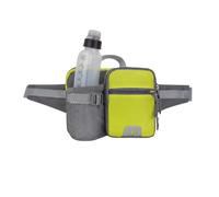 ROSSRORE Large Dog Walking Bumbag with Water Bottle for Hiking Travel | 600D Water Resistant Oxford,Fits IPad Mini,BPA-free Water Bottle,Anti-bounce Bottle Holder,SBS Zippers,Breathable Mesh