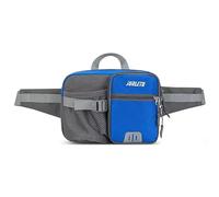 ROSSRORE Outdoor Waterproof Waist Bag - Unisex Large Capacity Waist Pack with Water Bottle Holder for Cycling, Dog Walking, Running, Hiking, Travel & More Navy Blue