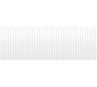 ROSSRORE Silicone Liner for Shoe Racks 11.8 x 33.5 Inch Waterproof Mat for Cabinets Non-Slip Shelf Liner with Customizable Cut to Fit Design Drawer Liners white