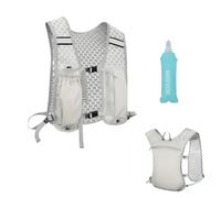 ROSSRORE Unisex Running Vest with Phone Holder | Hydration Backpack & Adjustable 2L Bladder | Lightweight Breathable Gear for Women | Reflective Vest for Running Hiking Gym | Holiday Essentials