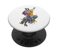 Rostam - Persian miniature - Iran PopSockets Adhesive PopGrip