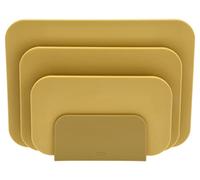 Rosti 27822 Planche à découper Pour Cuisine Rectangulaire Jaune