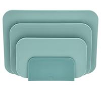 Rosti Choptima cutting board set 3 pieces and holder Nordic green