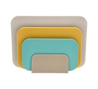 Rosti Choptima cutting board set 3 pieces and holder Beach