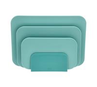 Rosti Choptima cutting board set 3 pieces and holder Nordic green