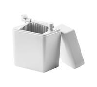 Rosti Classic cheese box in heese slicer 16.5x10x19 cm White
