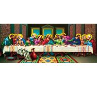 ROSTITCH The Last Supper Stamped Cross Stitch Kits - Counted Cross Stitch Kits for Beginners Adults Needlepoint Flowers Cross-Stitch Patterns Dimensions Needlecrafts Embroidery Kits Arts and Crafts