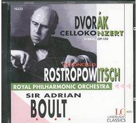 Rostropovich - Dvorak;Cello Concerto Op104