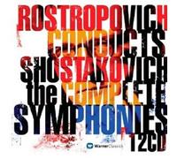 ROSTROPOWITSCH - SÄMTLICHE SINFONIEN (GA) 12 CD KLASSIK NEW SHOSTAKOVICH