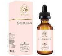 ROSVANEE Retinol Serum for Face 60ml - High Strength with 2.5% Retinol, Hyaluronic Acid, Vitamin C & E, Anti Aging Facial Serum for Skin Repair, Acn