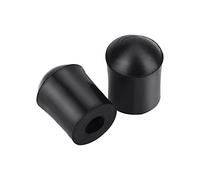 Rosvola 2pcs Double Bass Endpin Holder, Upright Bass Rubber Tip Stopper, Replacement Rubber End Cap & Stopper for Endpin