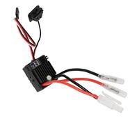 Rosvola 60A Brush ESC, Strong Anti Current Excellent Heat Dissipation, Multiple Protection Functions with 6V 3A BEC, Ideal for 1 10 RC Car