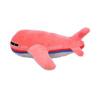 Rosvola Airplane Stuffed Pillow, Cultivate Imagination Comfortable Multifunctional Airplane Plush Toys Cute for Home (Pink)