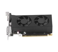 Rosvola Computer Graphics Cards, Graphics Cards GTX750 4G DDR5 Plug and Play 128 Bit with 2 Cooling Fan for PC (750 4G D5)