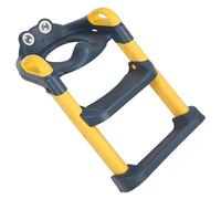 Rosvola Folding Toilet Ladder Seat for Potty, Children's Safety Stool for Going Out (Yellow)