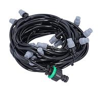Rosvola Irrigation Pipe Kit with 20 Misting Nozzles