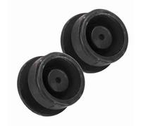 Rosvola Radiator Lower Mount Bushing, Radiator Mounting Pad Rubber Anti Aging Long Service Life Durable 74172 SM4 000 For Car