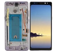 Rosvola Screen Replacement for Note 8, LCD Display Screen Digitizer Assembly Replacement for Note 8 N9500 N950U N950F N950N N950W, with Frame and Repair Tool Kit (Violet)