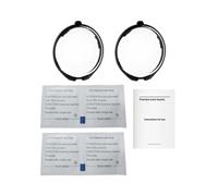 Rosvola X5 Lens Protector, Optical Tempered Glass Anti Scratch Anti Fog Rainproof Cover with Twist Lock Design, for X5 Action Camera Accessories