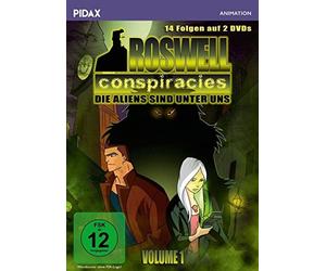 Roswell Conspiracies, Vol. 1 / Die ersten 14 Folgen der spannenden Mystery-Science-Fiction-Serie (Pidax Animation) [2 DVDs] [1999]