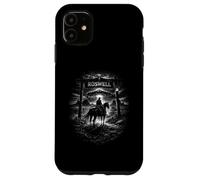 Roswell Cowboy an Alien UFO and Western Night Encounter Case for iPhone 11