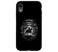 Roswell Cowboy an Alien UFO and Western Night Encounter Case for iPhone XR