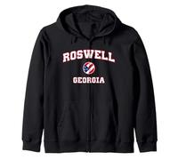 Roswell Georgia (GA) Zip Hoodie