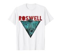 Roswell New Mexico NM 47 UFO Crash Alien 1947 Value Graphic T-Shirt, Men, White, XL