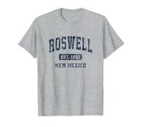 Roswell New Mexico NM Vintage Athletic Sports Design T-Shirt