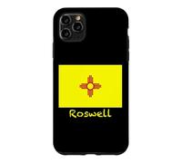 Roswell New Mexico USA Flag Souvenir Case for iPhone 11 Pro Max