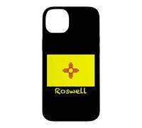 Roswell New Mexico USA Flag Souvenir Case for iPhone 14 Plus