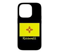 Roswell New Mexico USA Flag Souvenir Case for iPhone 14 Pro