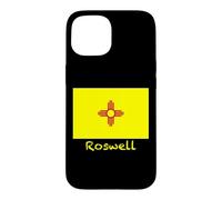 Roswell New Mexico USA Flag Souvenir Case for iPhone 15