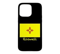 Roswell New Mexico USA Flag Souvenir Case for iPhone 15 Pro Max