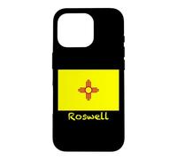 Roswell New Mexico USA Flag Souvenir Case for iPhone 16 Pro
