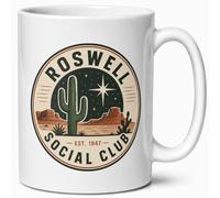 Roswell Social Club Alien UFO Coffee Gift Mug