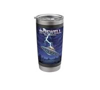 Roswell UFO Flying Saucer New Mexico Souvenir Lightning Stainless Steel Insulated Tumbler