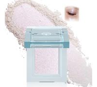 Rosy Aurora Single Shade Eyeshadow - High-Shimmer Glitter Powder, Creamy Blendable Formula with Buildable Colour, Multi-Use Sparkly Finish for Eyes, Face, Natural to Glam Makeup in Iridescent Pink