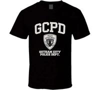 ROSY CONFIDANTE GCPD Gotham City Police Department Parody T-Shirt Black S