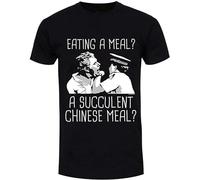 ROSY CONFIDANTE HUGU T-Shirt Eating A Meal A Succulent Chinese Meal Men's Black Black Black XXL