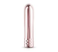 Rosy Gold Mini Vibrator - 10 Different Vibration Modes for Variety - Mini Bullet Vibrator for Woman - Rosy Gold