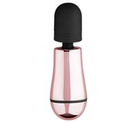 Rosy Gold Mini Wand - Rechargeable Massage Vibrator (Rose Gold)