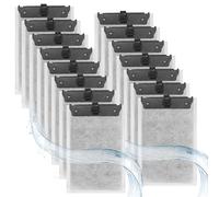 ROSYLEVE Pack of 15 Aquarium Filter Cartridges for Tetra EasyCrystal Filter 250 and EasyCrystal FilterBox 300, Filter Pads for Tetra EasyCrystal, Replacement Filter Pads with Activated Carbon and