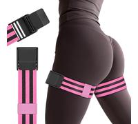 ROSYQUARZ Blood Flow Restriction Bands, Adjustable Booty Bands for Women, Muscle Building Shaping Fat Loss for Legs Arms Glutes & Hip Without Heavy Weights Lifting (2 Pack)