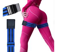 ROSYQUARZ Booty Bands, Blood Flow Restriction Bands for Women/Men, Adjustable BFR Training Bands for Glutes & Hip Building, Occlusion Resistance Bands for Exercising Butt, Squat, Thigh, Arms 2 Packs