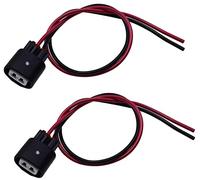 Rot Speed Sensor 2 ABS Wheel Speed Sensor Wiring Connector Pigtail Harness Plug Wires Cables For Toyota OE 89516-08020 Speedometer Sensor(WHITE)