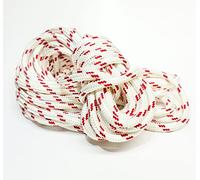 Rota Marine 14mm Braid on Braid polyester double braided sheet yacht sailing boat rope (Red Fleck, 15)