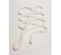 Rota Marine 3 strand 10mm 1.5Mt White Fender Rope Tie Fender Line Spliced Polyester - Pack: 2