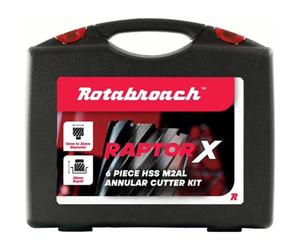 Rotabroach 12 Piece Raptor X Mag Drill Hole Cutter Set